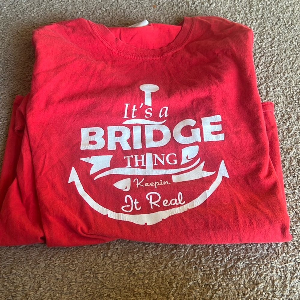 Anchor bridge t-shirt